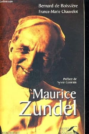Image du vendeur pour MAURICE ZUNDEL - PREFACE DE SYLVIE GERMAIN mis en vente par Le-Livre
