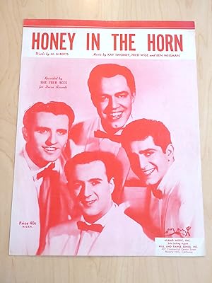 Seller image for Honey In The Horn, The Four Aces Cover for sale by Bradley Ross Books