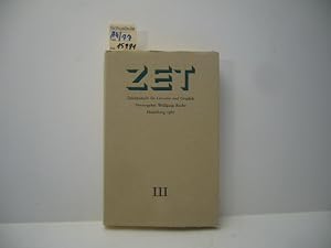 ZET. Zeitschrift für Literatur und Graphik. Band III