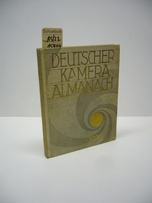 Deutscher Kamera Almanach. 1930 Ein Jahrbuch für die Photographie unserer Zeit, 20.ter Band