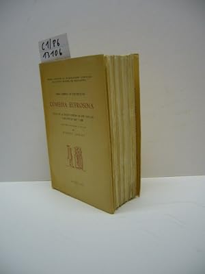 Comedia Eufrosina. Texto de la edicion principe de 1555 con las variantes de 1561 y 1566. Edicion...