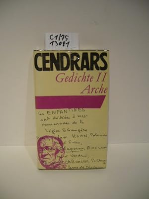 Cendrars, Blaise: Gedichte 2