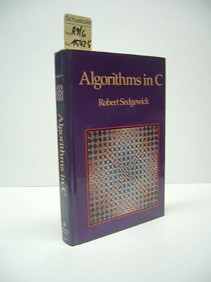 Bild des Verkufers fr Algorithms in C zum Verkauf von Schuebula
