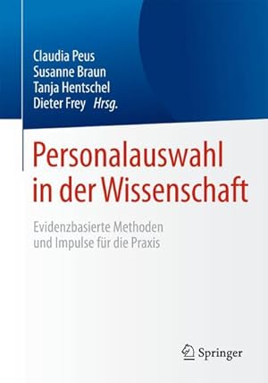 Image du vendeur pour Personalauswahl in der Wissenschaft mis en vente par BuchWeltWeit Ludwig Meier e.K.