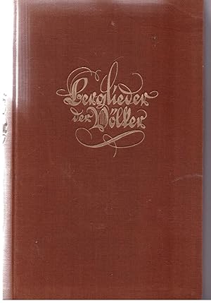 Seller image for Berglieder der Vlker. Fremde Erdteile und das alte Europa for sale by Bcherpanorama Zwickau- Planitz