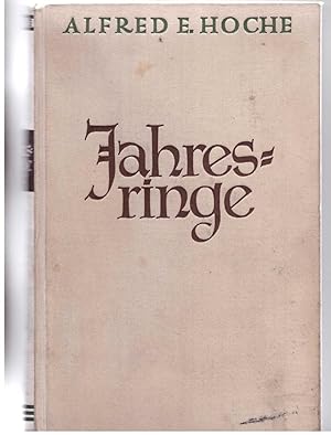 Seller image for Jahresringe, Innenansicht eines Menschenlebens for sale by Bcherpanorama Zwickau- Planitz