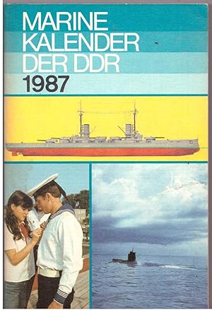 Imagen del vendedor de Marine- Kalender der DDR 1987 a la venta por Bcherpanorama Zwickau- Planitz