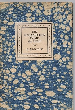 Imagen del vendedor de Die Romanischen Dome am Rhein a la venta por Bcherpanorama Zwickau- Planitz