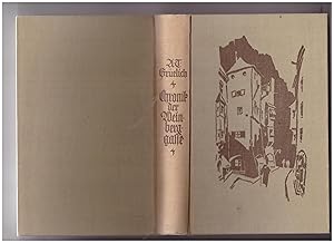Bild des Verkufers fr Chronik der Weinberggasse - Roman zum Verkauf von Bcherpanorama Zwickau- Planitz