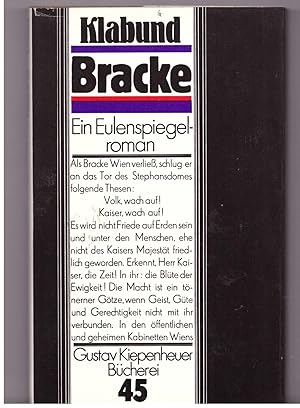 Bild des Verkufers fr Bracke - Ein Eulenspiegel-Roman zum Verkauf von Bcherpanorama Zwickau- Planitz