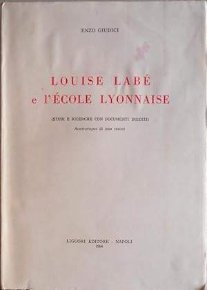 LOUISE LABÉ E L'ÉCOLE LYONNAISE