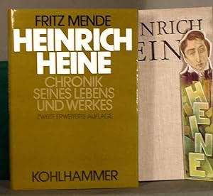 Seller image for Heinrich Heine. Chronik seines Lebens und Werkes. for sale by Fontane-Antiquariat Dr. H. Scheffers