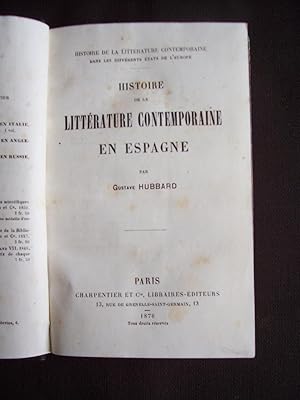 Histoire de la littérature contemporaine en Espagne