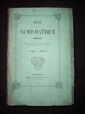 Revue de la numismatique Belge - T. IV 1854