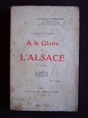 A la Gloire de l'Alsace