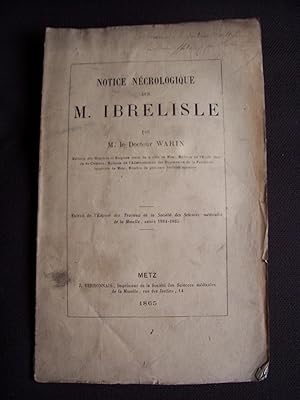 Notice nécrologique sur M. Ibrelisle