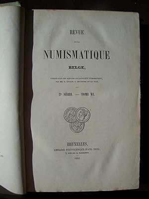 Revue de la numismatique Belge - T. VI 1856