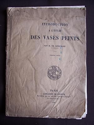 Introduction à l'étude des vases peints - Première partie