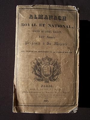 Almanach royal 1834