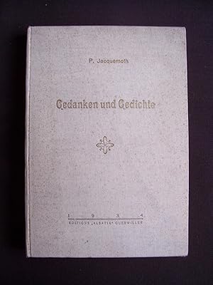 Gedanken und Gedichte