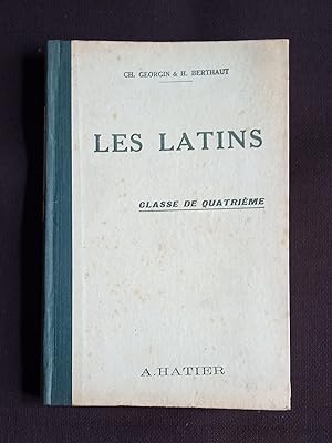 Seller image for Les latins - Classe de quatrime for sale by Librairie Ancienne Zalc