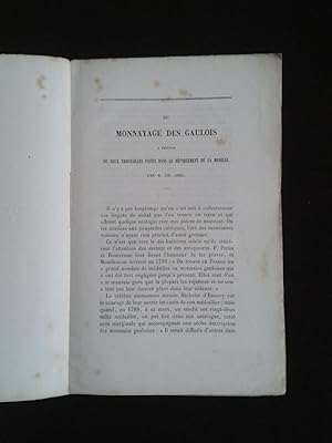 Du monnayage des gaulois à propos de deux trouvailles faites dans le département de la Moselle