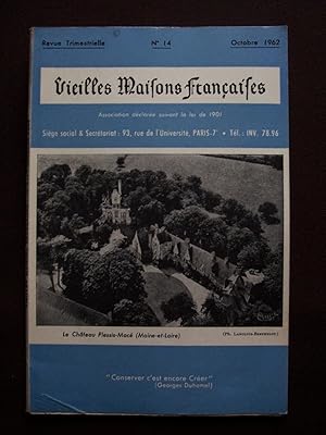 Revue Vieilles Maisons Françaises - N° 14 1962