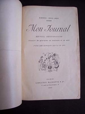 Mon journal 1893-1894