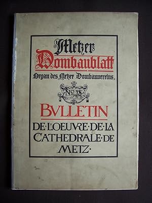 Bulletin de l'oeuvre de la Cathédrale de Metz