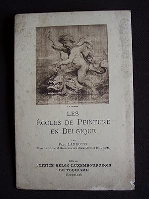 Imagen del vendedor de Les coles de peinture en Belgique a la venta por Librairie Ancienne Zalc