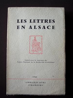 Les lettres en Alsace - T.8