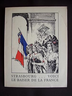 Strasbourg.Voici le baiser de la France