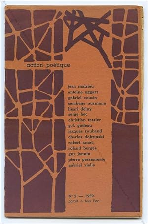 Image du vendeur pour Action poétique n°5. mis en vente par Librairie-Galerie Dorbes Tobeart