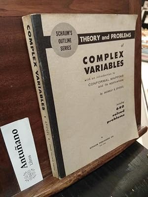 Imagen del vendedor de Theory and problems of complex variables a la venta por Libros Antuano