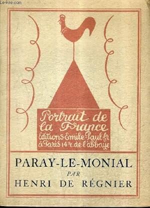 Bild des Verkufers fr PARAY LE MONIAL - COLLECTION PORTRAIT DE LA FRANCE N1. zum Verkauf von Le-Livre