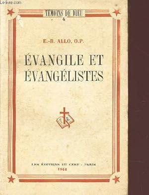 Seller image for EVANGILE ET EVANGELISTES. for sale by Le-Livre