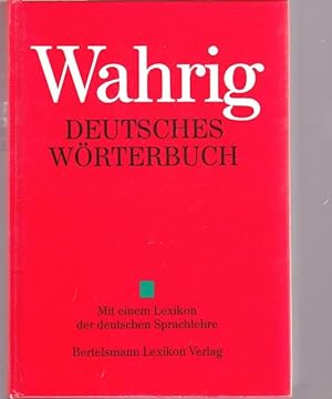 Deutsches Wörterbuch mit einem Lexikon der Deutschen Sprachlehre.