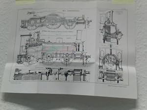 Lokomotivenkonstruktionen - enth.: Nr. 13. Arioste. Schnell-Locomotive der Elsässischen Gesellsch...