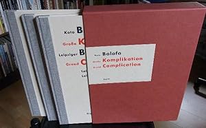 Große Komplikation. Grand Complication. Leipziger Industriebuchbinderei, Leipziger Kunst- & Verla...