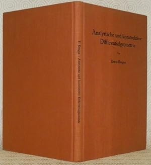 Bild des Verkufers fr Analytische und konstruktive Differentialgeometrie. Mit 75 Textabbildungen. zum Verkauf von Bouquinerie du Varis