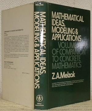 Bild des Verkufers fr Mathematical Ideas, Modeling & Applications. Volume II of Companion to Concrete Mathematics. zum Verkauf von Bouquinerie du Varis
