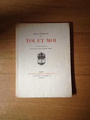 Image du vendeur pour Toi et moi mis en vente par Librairie des Possibles