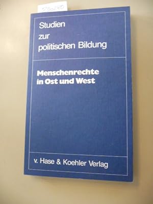 Bild des Verkufers fr Menschenrechte in Ost und West zum Verkauf von Gebrauchtbcherlogistik  H.J. Lauterbach