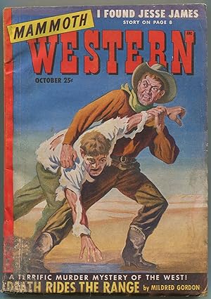 Imagen del vendedor de Mammoth Western - Volume 4, Number 10,October 1948 a la venta por Between the Covers-Rare Books, Inc. ABAA