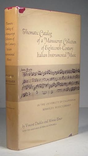 Thematic Catalog of a Manuscript Collection of Eighteenth-Century Italian Instrumental Music in t...