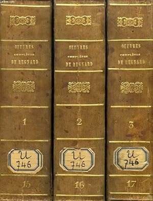 Seller image for OEUVRES COMPLETES DE REGNARD, 6 TOMES (3 VOLUMES) (COMPLET) for sale by Le-Livre