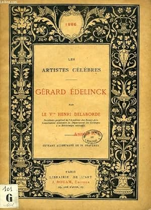 Immagine del venditore per GERARD EDELINCK (LES ARTISTES CELEBRES) venduto da Le-Livre