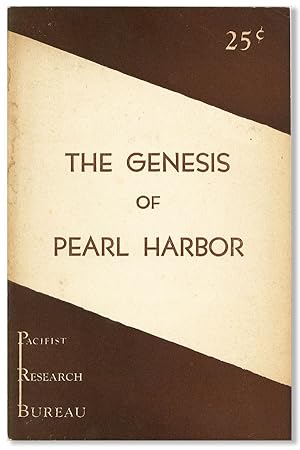 The Genesis of Pearl Harbor
