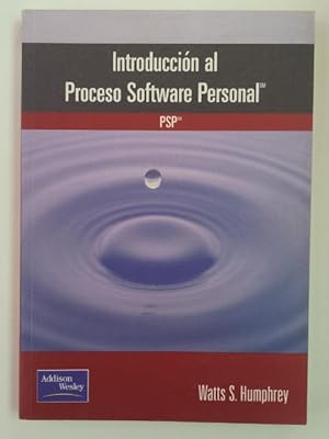 Seller image for Introduccin al proceso software personal for sale by Libros Ambig