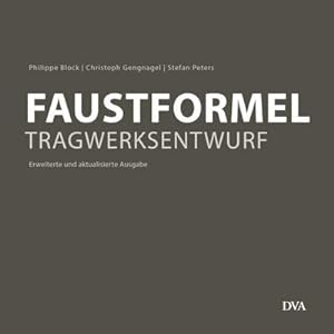Seller image for Faustformel Tragwerksentwurf for sale by Rheinberg-Buch Andreas Meier eK